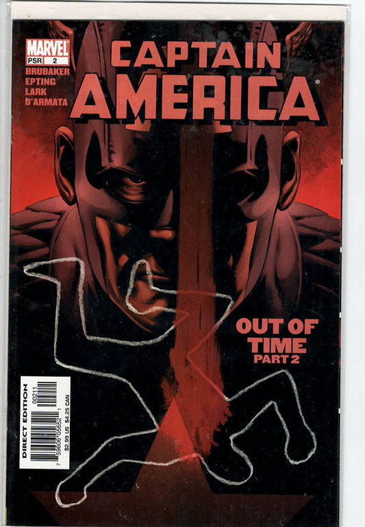 Pre-Owned - Captain America #2  (February 2005) Scanned Image Pop Weasel Pre-Owned Comics