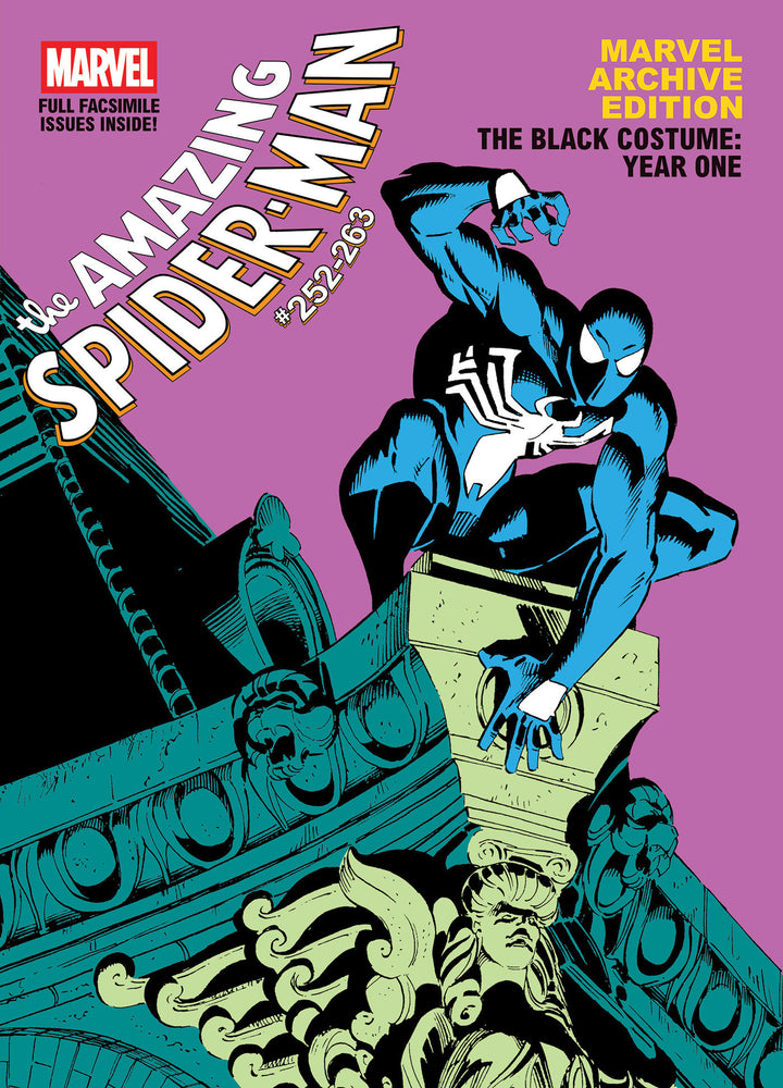 Marvel Archive Edition: Amazing Spider-Man - The Black Costume: Year One Gallery Edition Ron Frenz Original Collection Cover [DM Only] | Hardcover - Image - Graphic Novels - Image - Pop Weasel