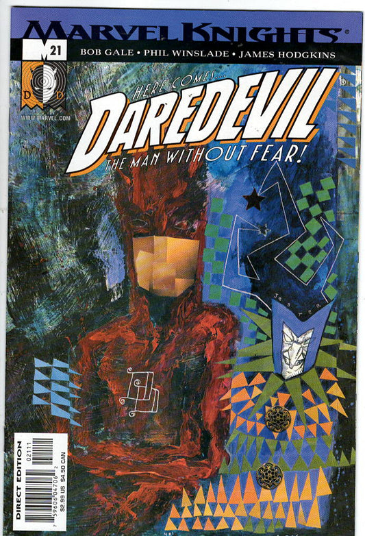 Pre-Owned - Daredevil #21  (October 2001) Scanned Image Pop Weasel Pre-Owned Comics