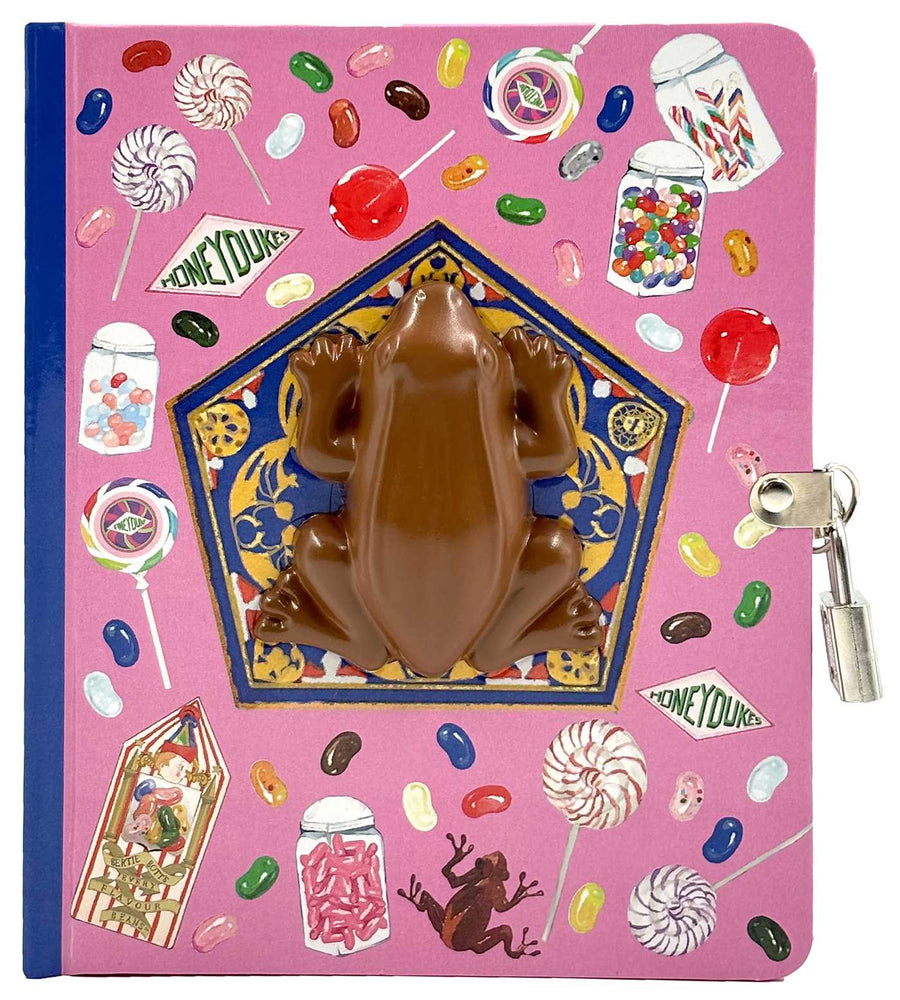 Harry Potter: Chocolate Frog Squishy Lock & Key Diary image - Stationery - Image - Pop Weasel