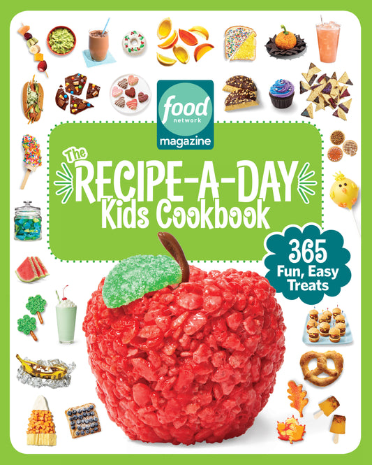 Food Network Magazine The Recipe-A-Day Kids Cookbook | Hardcover image