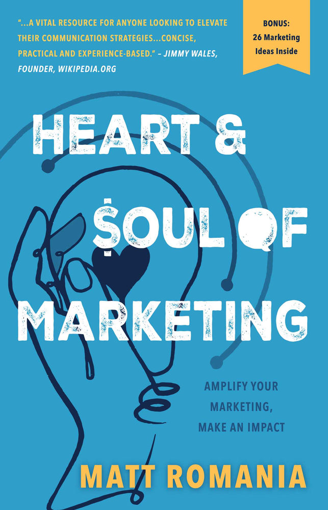 Heart and Soul of Marketing Amplify Your Marketing, Make An Impact image - Books - Image - Pop Weasel
