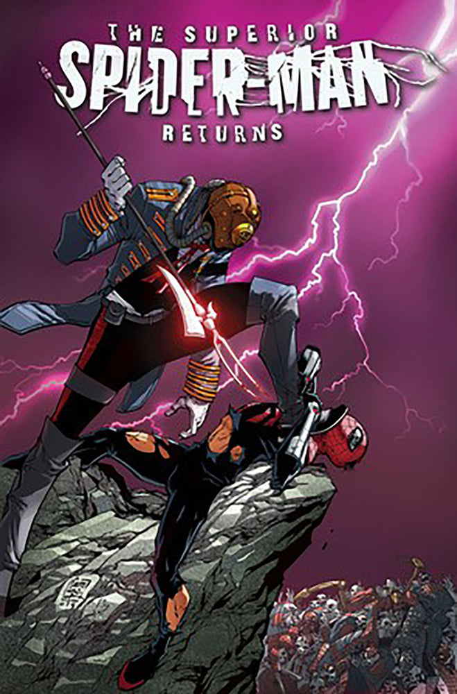 Superior Spider-Man Returns Omnibus Giuseppe Camuncoli Cover [DM Only] | Hardcover - Image - Graphic Novels - Image - Pop Weasel