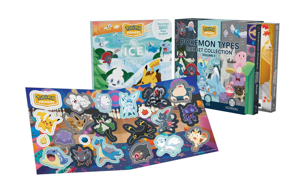 Pokémon Primers Type Box Set Collection, Volume 4 Dark, Ice, Normal Types  image - Childrens Books - Image - Pop Weasel