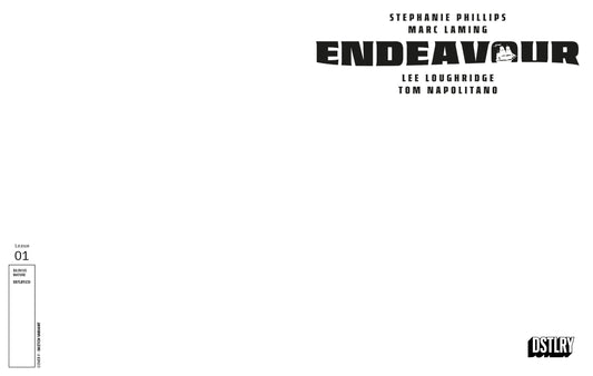 ENDEAVOUR #1 CVR F BLANK SKETCH VARIANT