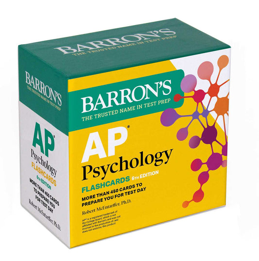 AP Psychology Flashcards, Sixth Edition: Up-to-Date Review image