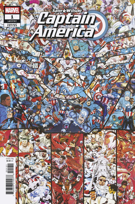 SAM WILSON, CAPTAIN AMERICA #1 MISTER GARCIN VARIANT image
