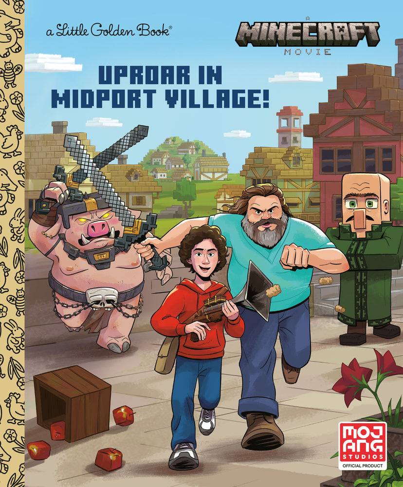 Uproar in Midport Village (A MINECRAFT MOVIE) | Hardcover image - Graphic Novels - Image - Pop Weasel