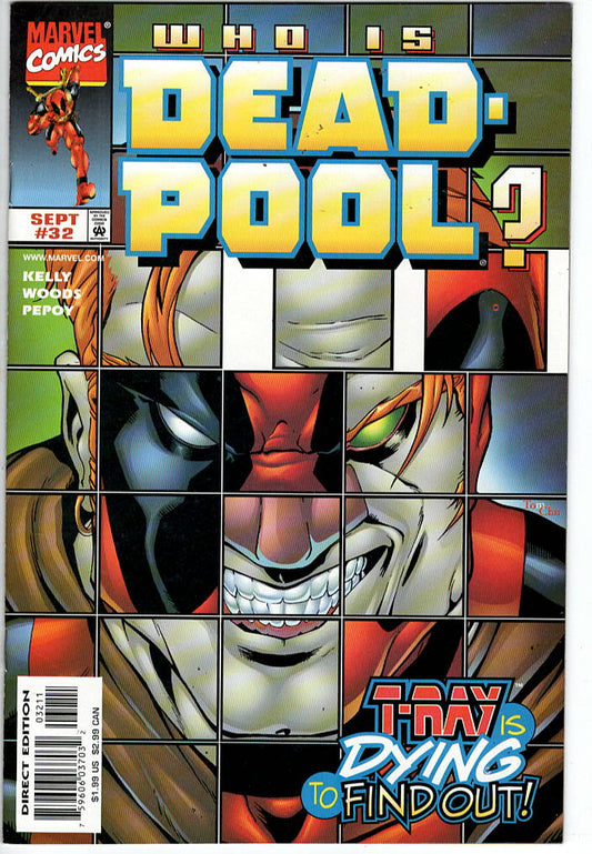 Pre-Owned - Deadpool #32  (September 1999) Scanned Image Pop Weasel Pre-Owned Comics