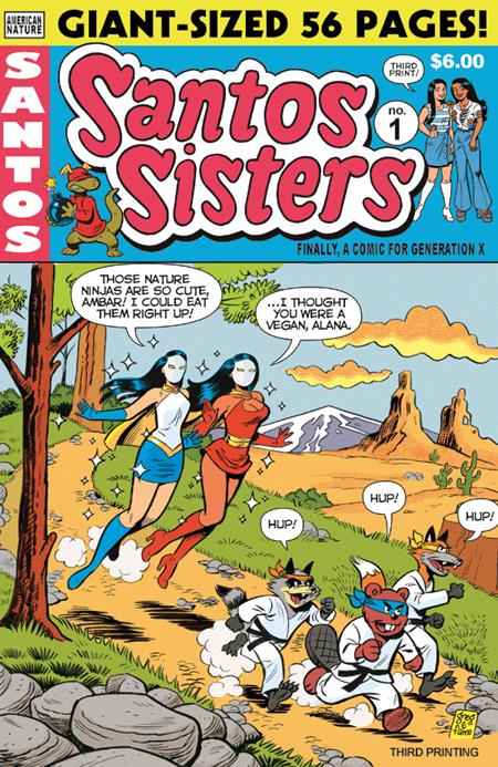 Giant Sized Santos Sisters #1 Third Printing Cvr A Greg & Fake image