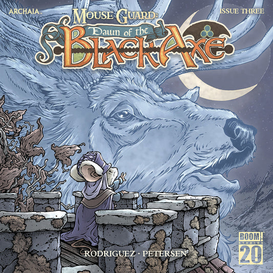 Mouse Guard: Dawn of the Black Axe #3 B Variant (Dressed, Petersen) - Image