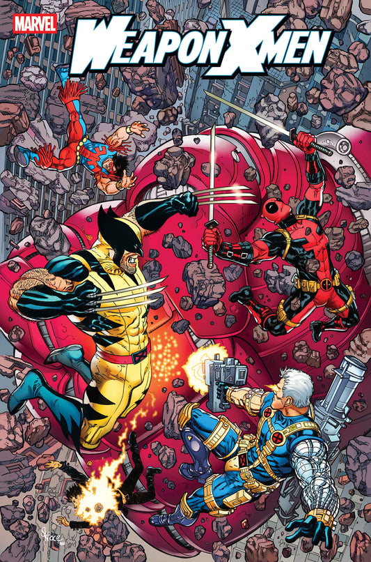 WEAPON X-MEN #4 STEVE SKROCE VARIANT - Image