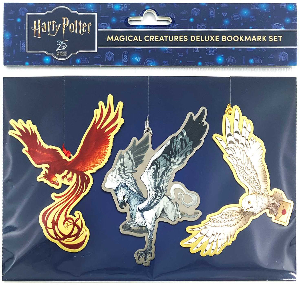 Harry Potter: Magical Creatures Deluxe Bookmark Set (Set Of 3) - Bookmark - Image - Pop Weasel