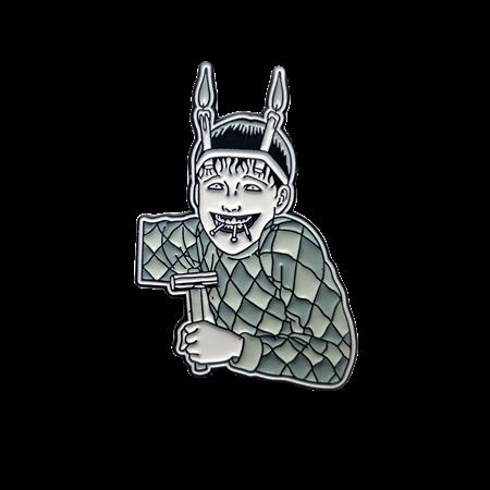 JUNJI ITO SOUICHIS CONVENIENT CURSE B&W LUNAR EXCLUSIVE ENAMEL PIN BADGE - Badges & Pins - Image - Pop Weasel