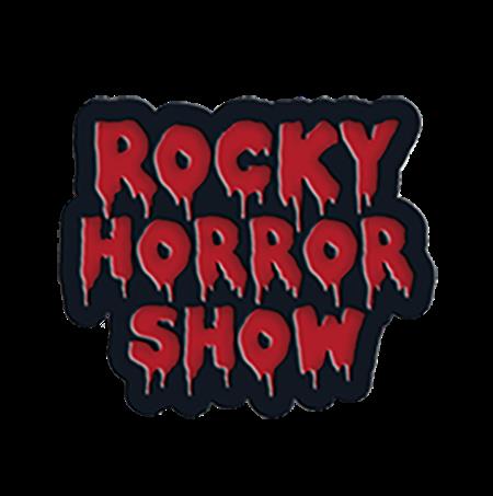 ROCKY HORROR PICTURE SHOW LOGO ENAMEL PIN BADGE