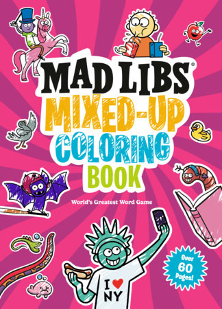 Mad Libs Mixed-Up Coloring Book - Graphic Novels - Image - Pop Weasel