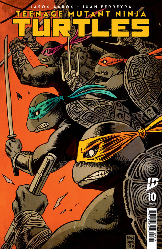 Teenage Mutant Ninja Turtles #10 Variant D (Francavilla) - Image