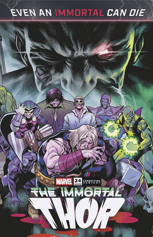 IMMORTAL THOR #24 MARTIN COCCOLO DEATH OF THE IMMORTAL THOR 3-PART CONNECTING VARIANT - Image