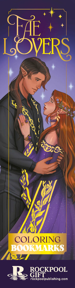 Fae Lovers Coloring Bookmarks - Bookmark - Image - Pop Weasel