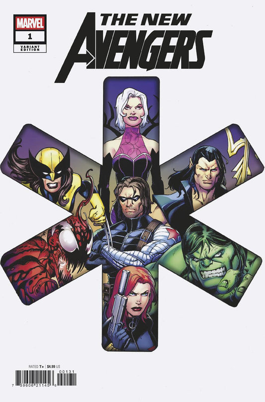 NEW AVENGERS #1 MARK BAGLEY VARIANT - Image