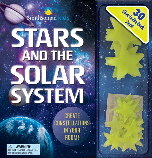 Smithsonian Kids: Stars and the Solar System 30 Glow-in-the-Dark Stars! image