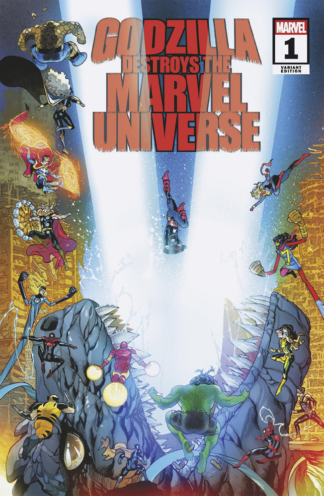 GODZILLA DESTROYS THE MARVEL UNIVERSE - Comics - Image - Pop Weasel