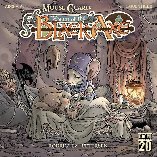 Mouse Guard: Dawn of the Black Axe #3 A Main (Dressed, Rodríguez) - Image