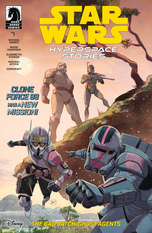 Star Wars: Hyperspace Stories-The Bad Batch--Ghost Agents #1 (CVR B) (French Carlomagno) image