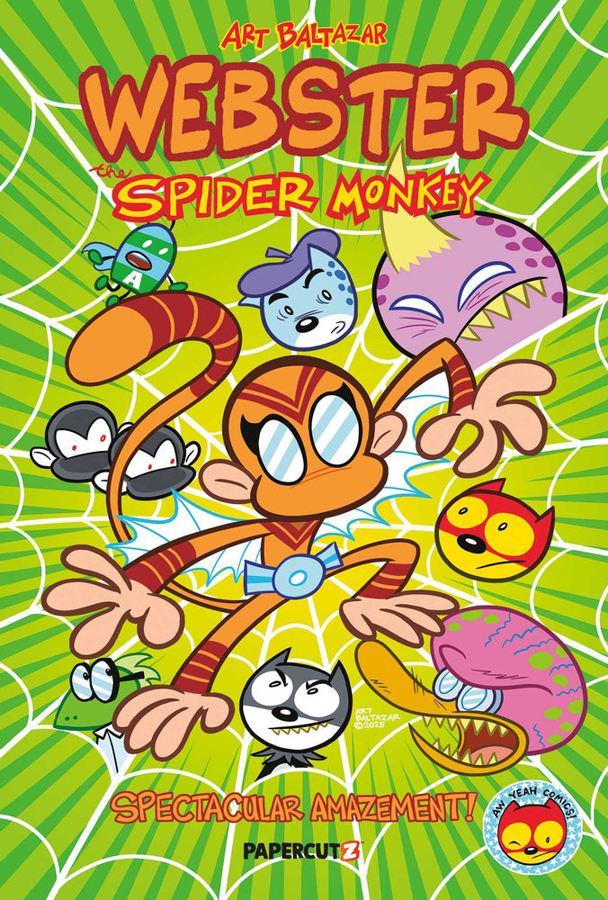 Webster The Spider Monkey | Hardcover - Graphic Novels - Image - Pop Weasel