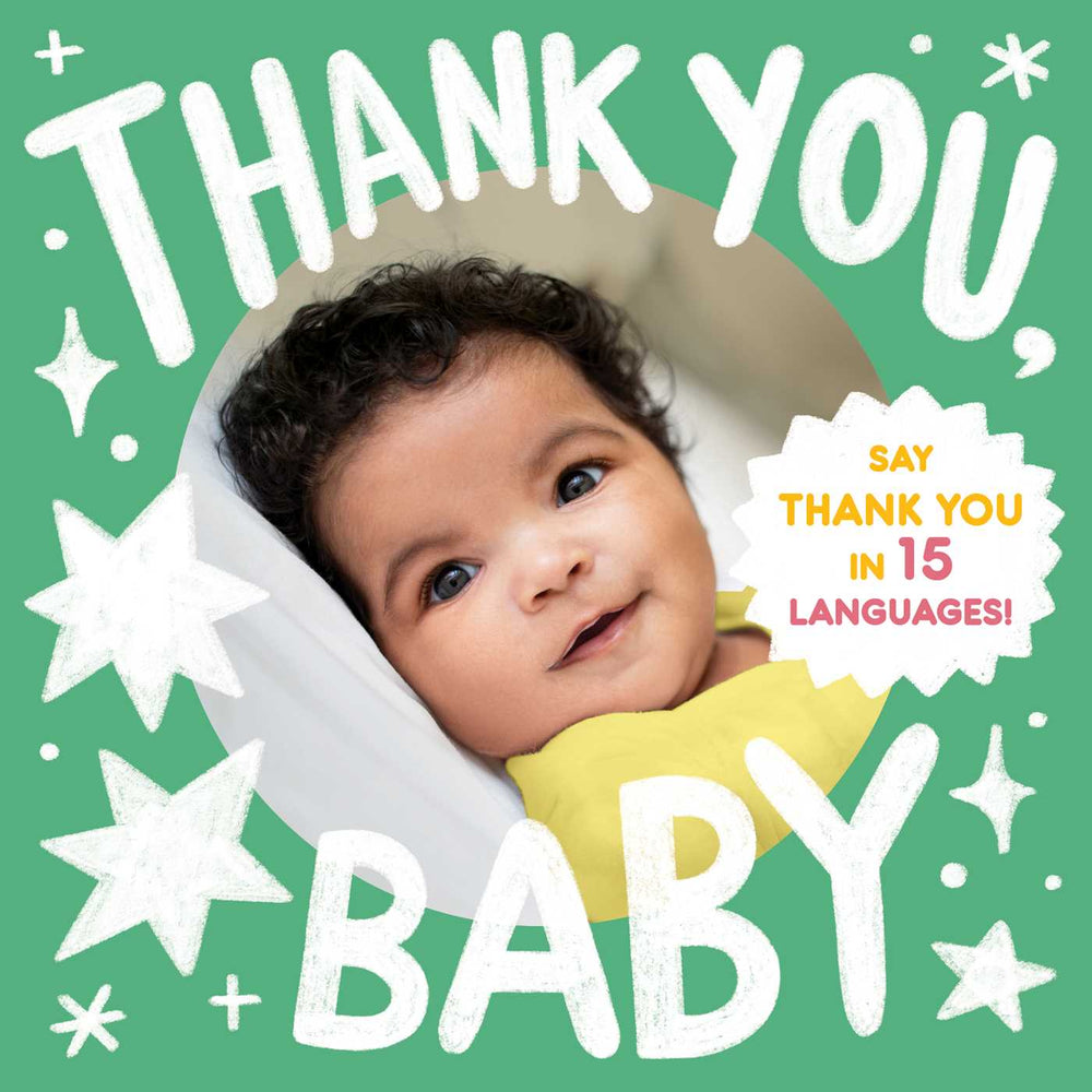 Thank You, Baby (A Little Languages Series Board Book for Toddlers) - Childrens Books - Image - Pop Weasel