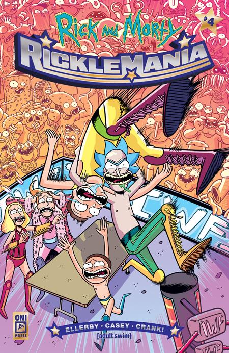 Rick And Morty Ricklemania #4 (of 4)  A Inc Marc Ellerby Var - Image