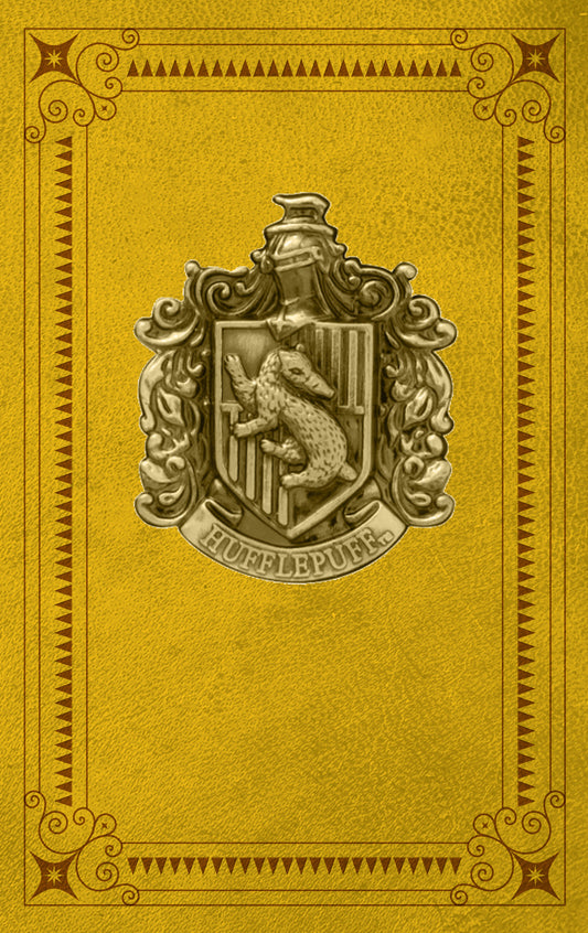 Harry Potter: Hufflepuff Crest Hardcover Journal
