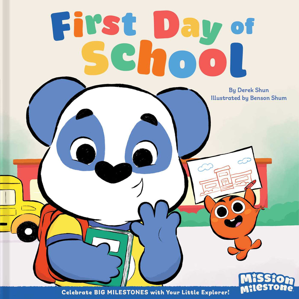 First Day of School (Library Edition) - Childrens Books - Image - Pop Weasel