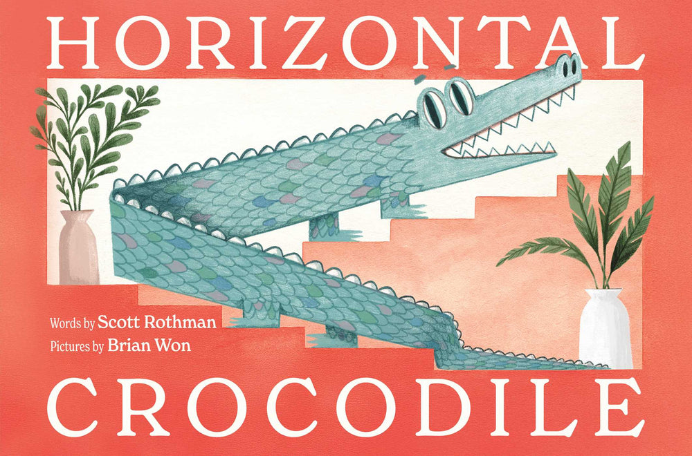 Horizontal Crocodile - Childrens Books - Image - Pop Weasel