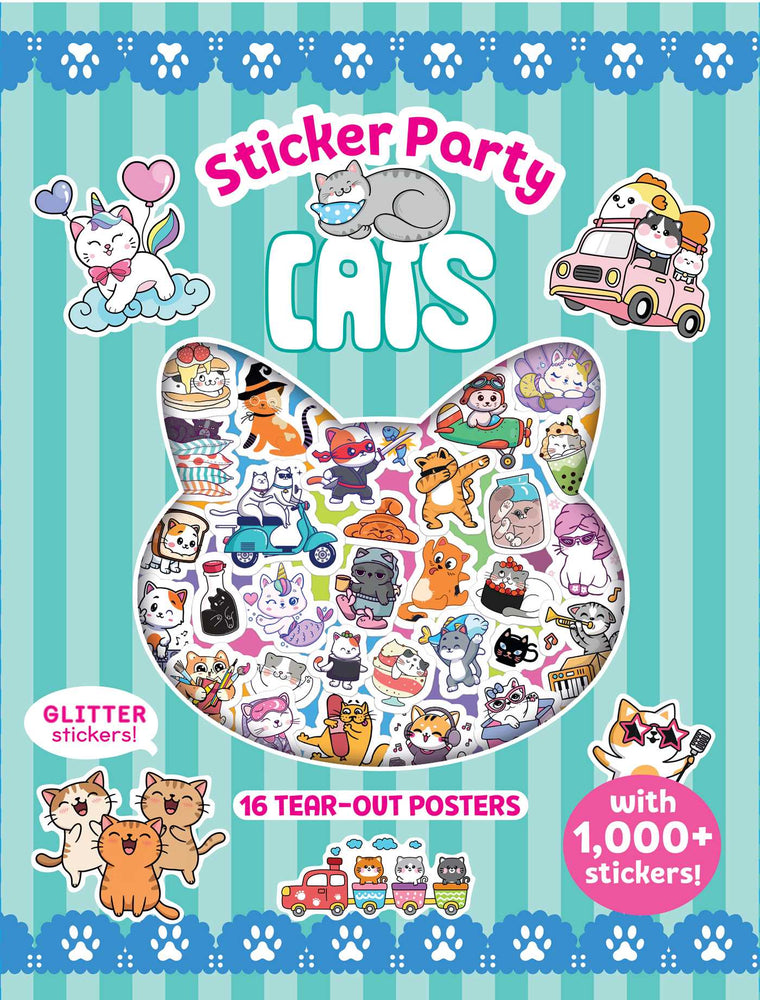 Sticker Party: Cats - Books - Image - Pop Weasel