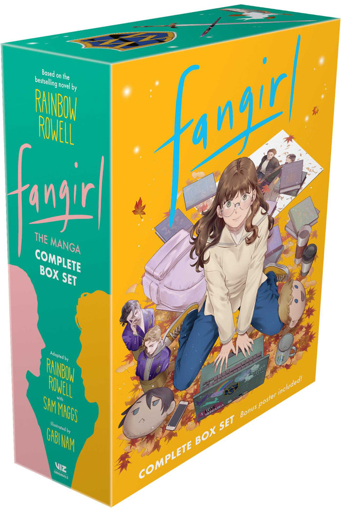 Fangirl: The Manga Complete Box Set: Includes volumes 1-4, with poster - Manga - Image - Pop Weasel