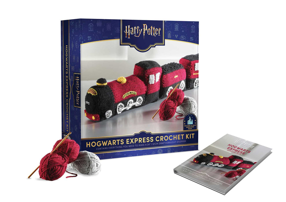 Harry Potter: Hogwarts Express Draft Stopper Crochet Kit - Books - Image - Pop Weasel