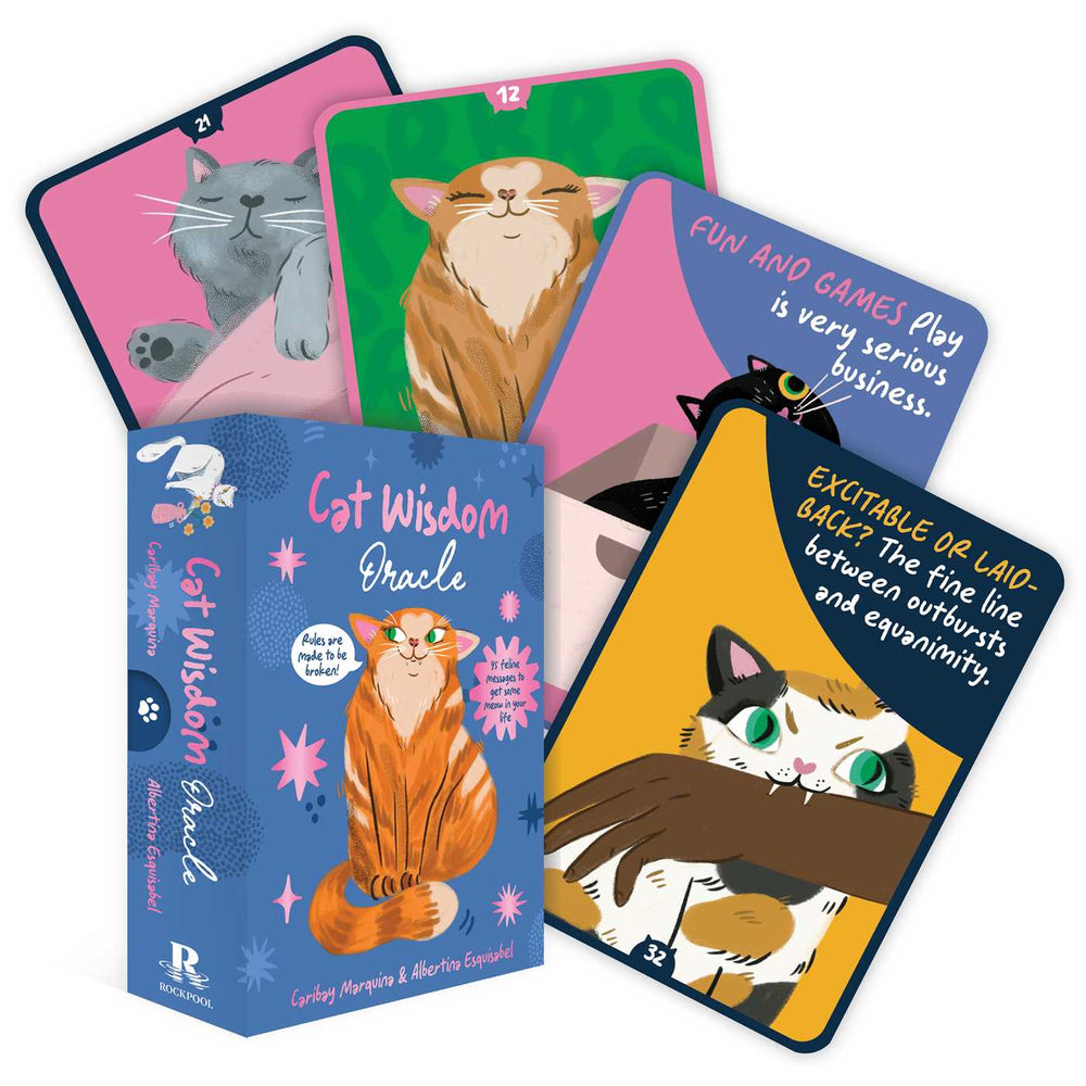 Cat Wisdom Oracle: 45 feline messages to get some meow in your life - Books - Image - Pop Weasel