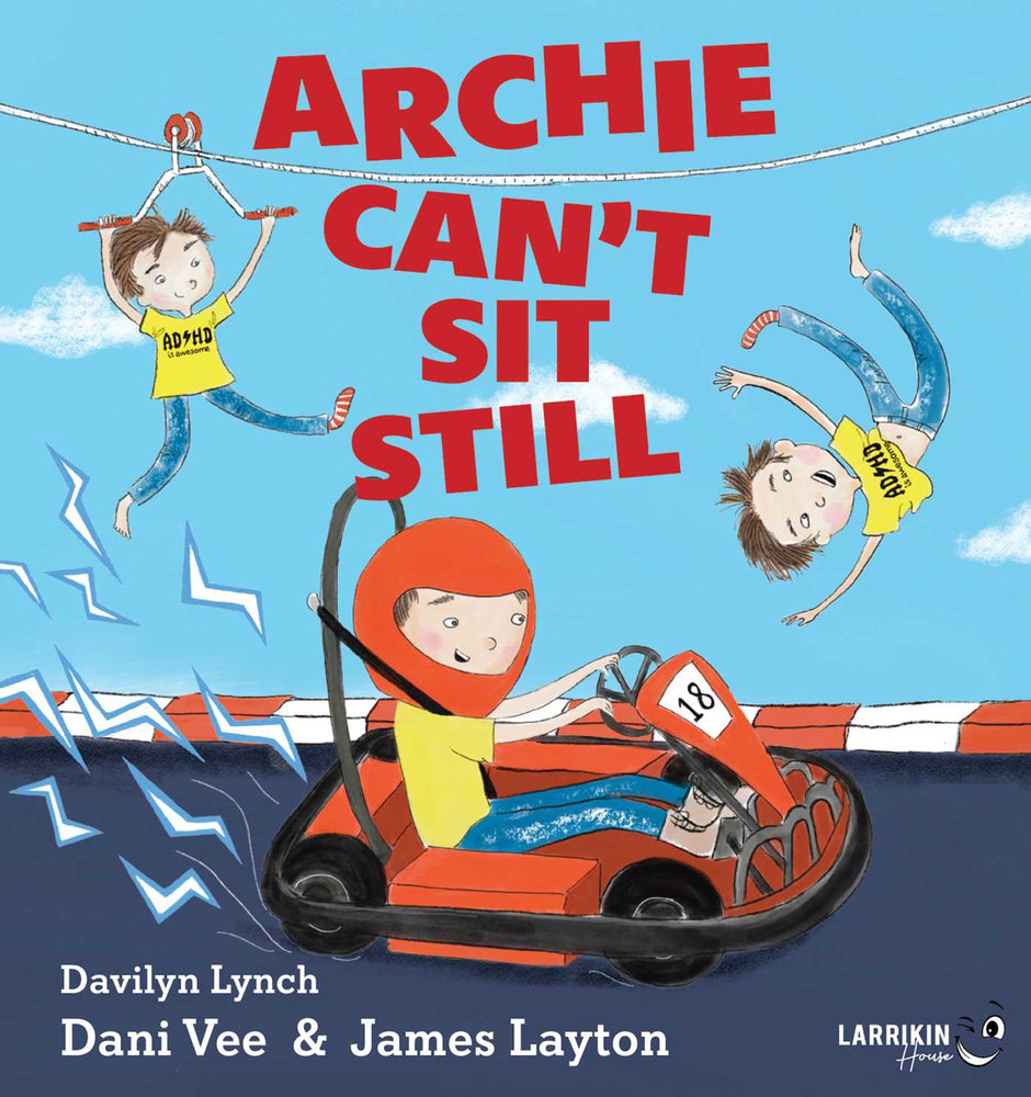 Archie Can't Sit Still - Childrens Books - Image - Pop Weasel