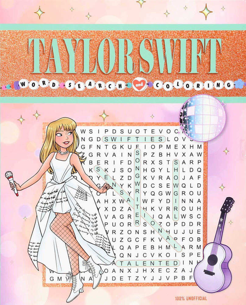 Taylor Swift Word Search and Coloring | TPB - Books - Image - Pop Weasel