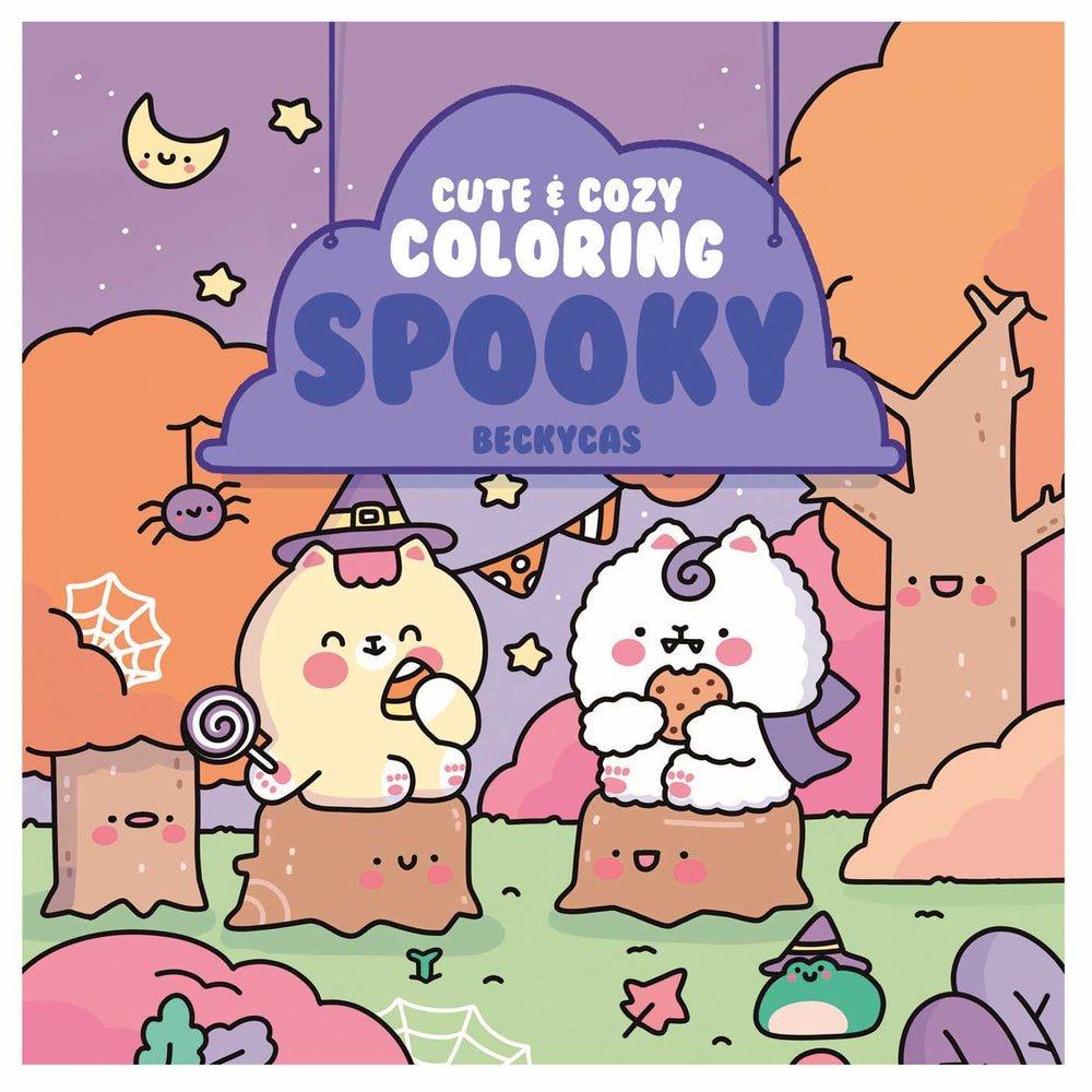 Cute & Cozy Coloring: Spooky - Books - Image - Pop Weasel