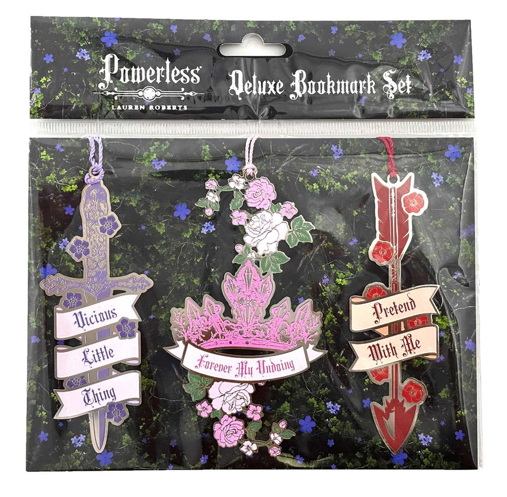 Lauren Roberts: Powerless Trilogy Deluxe Bookmark Set (Set of 3) - Stationery - Image - Pop Weasel
