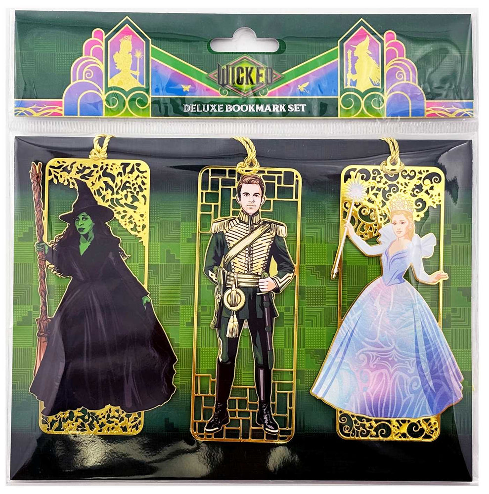 Wicked Deluxe Bookmark Set (Set of 3) - Novelty - Image - Pop Weasel