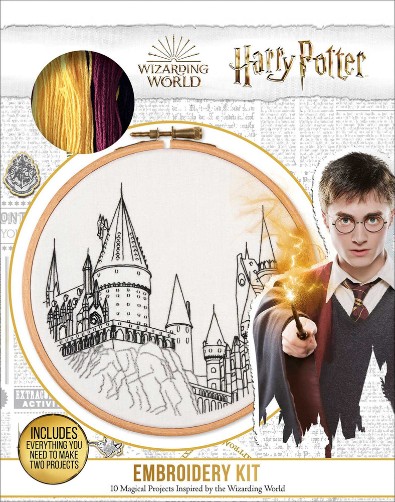 Harry Potter Embroidery - Craft Kit - Craft Gift for Harry Potter Fans - Officially Licensed - Novelty - Image - Pop Weasel