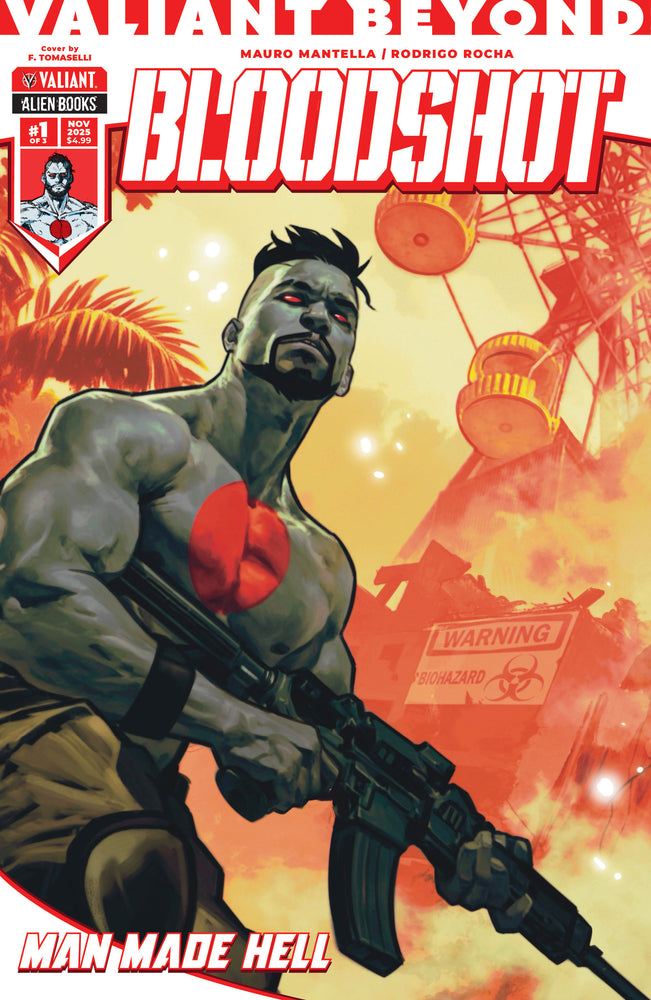 Valiant Beyond: Bloodshot #4--Man Made Hell #1 Variant B (Tomaselli) - Comics - Image - Pop Weasel