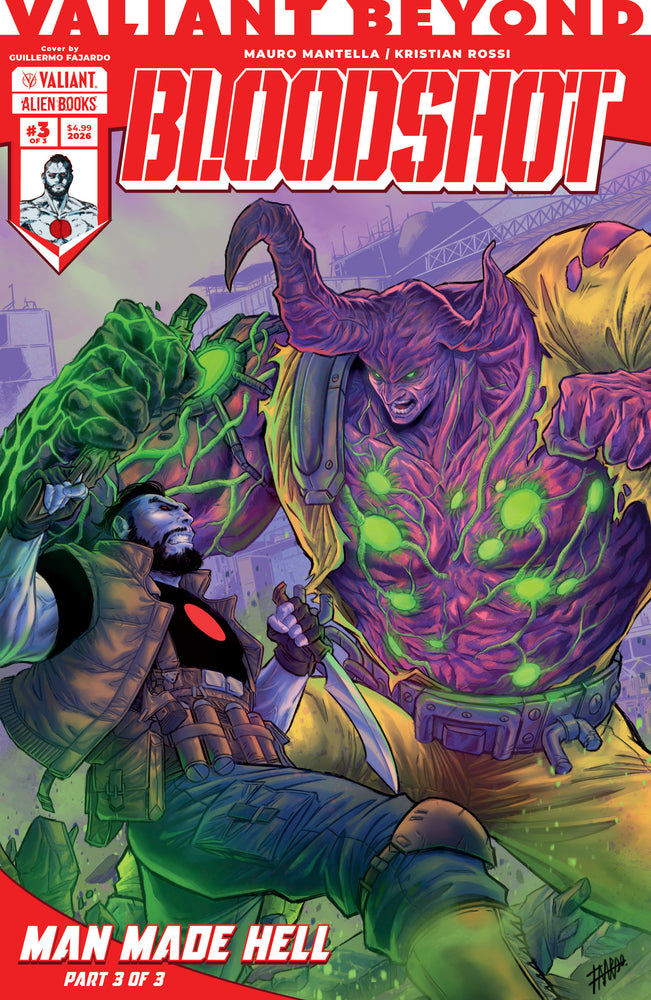 Valiant Beyond: Bloodshot #6--Man Made Hell #3 Cover A (Fajardo) - Comics - Image - Pop Weasel
