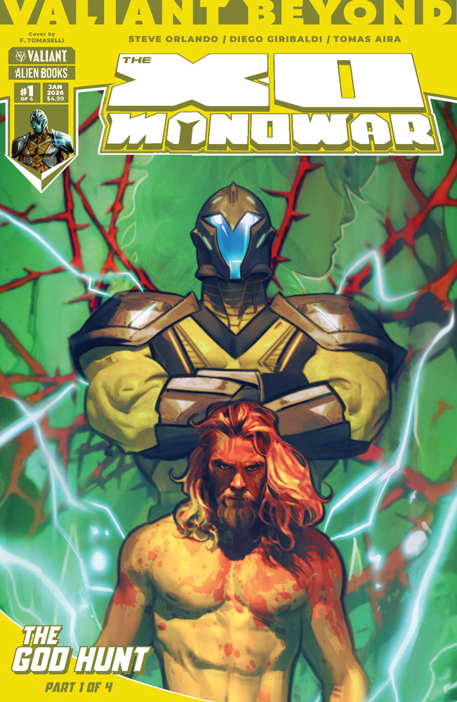 Valiant Beyond: The X-O Manowar #5--The God Hunt #1 Cover A (Tomaselli) - Comics - Image - Pop Weasel