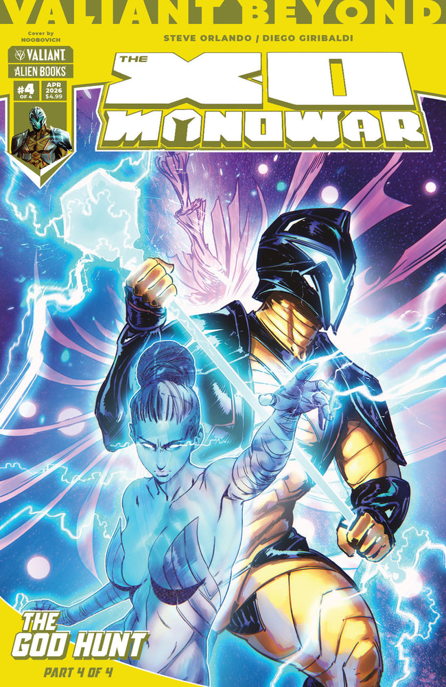 Valiant Beyond: The X-O Manowar #8--The God Hunt #4 Cover A (Noobovich) - Comics - Image - Pop Weasel