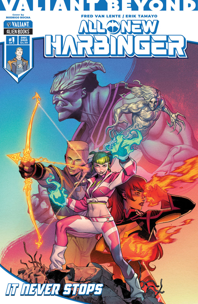 Valiant Beyond: All-New Harbinger #4--It Never Stops #1 Cover A (Rocha) - Comics - Image - Pop Weasel