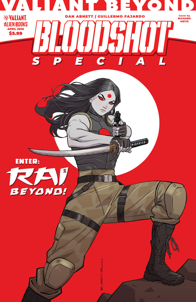 Valiant Beyond: Bloodshot: Special Variant RI (15) (Ortiz Full Art) [1:15] - Comics - Image - Pop Weasel